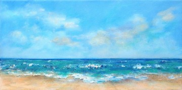 海の風景 Painting - 抽象的な海景092